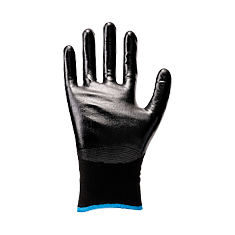 13G polyester kabuk + 10 Akrilik, 3/4 nitril kaplamalı fırçalanmış 13G polyester kabuk + 10 Akrilik, 3/4 nitril kaplamalı fırçalanmış