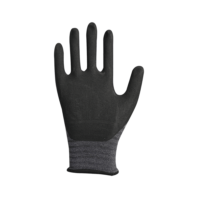 Kumlu nitril kaplamalı 15G naylon/elastan astar