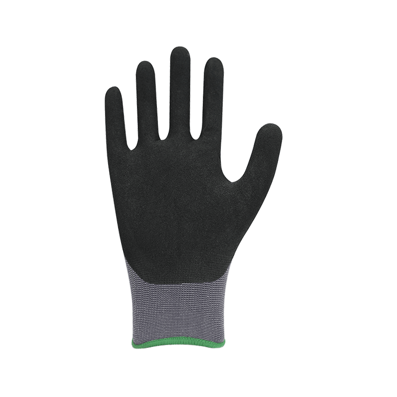 Kumlu nitril kaplamalı 15G naylon/elastan astar