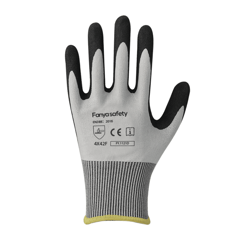 Köpük nitril kaplamalı 18G HPPE/tungsten tel fiber astar