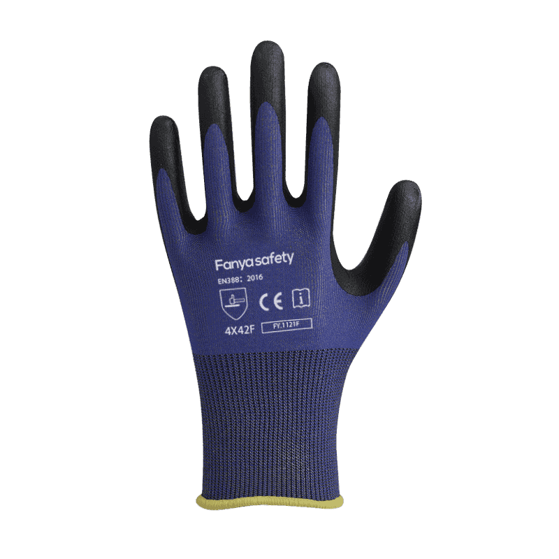 Köpük nitril kaplamalı 18G HPPE/çelik fiber astar