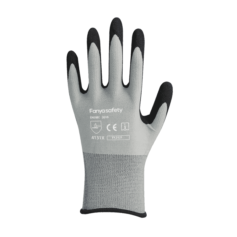 Kumlu nitril kaplamalı 15G naylon/elastan astar
