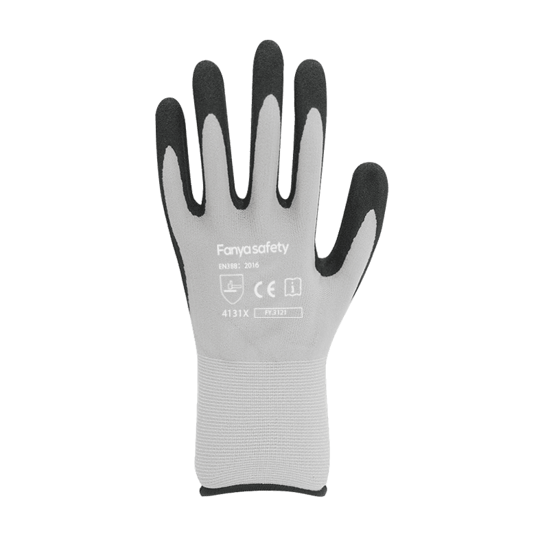 Kumlu nitril kaplamalı 15G naylon/elastan astar