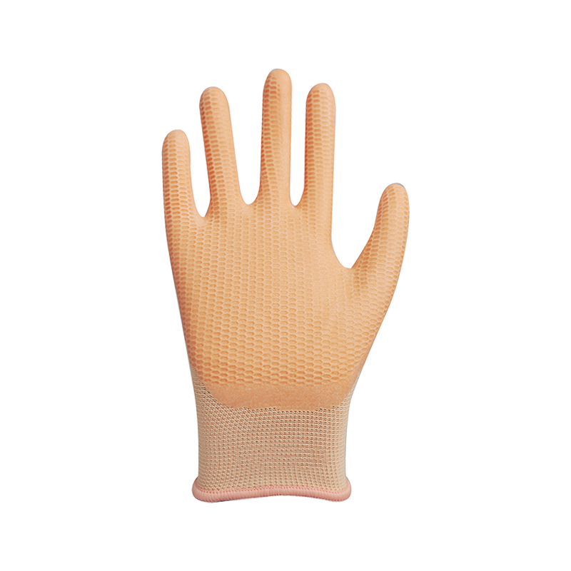 Kaymayı önleyen köpük lateks kaplamalı 13G polyester
